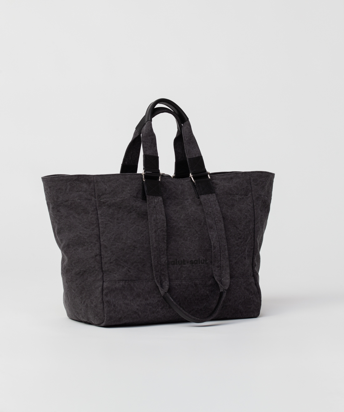 Shopping Bag - BLACK CANVAS