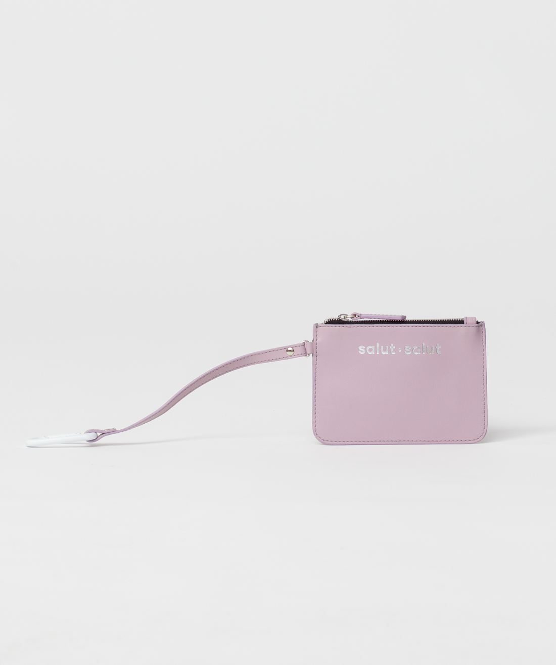 Small Link Clutch Bag - LILA LEATHER